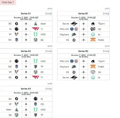 dota2国际邀请赛ti10赛程　dota2国际邀请赛ti10赛程表