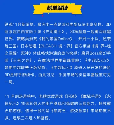 最烂的火影手游排行榜-火影手游质量堪忧